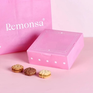 Caja de Embalaje para <span class=keywords><strong>Galletas</strong></span> y Pasteles Biodegradable, Plegable, de Papel, con Logotipo Personalizado a <span class=keywords><strong>Precio</strong></span> de Fábrica - Product Image 4