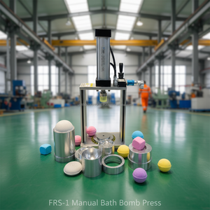 <b>Bench</b> Top Pneumatic Power Press Machine with Motor Pump Bearing & Engine <b>for</b> <b>Bath</b> Bomb and Shampoo Bar Mold - Product Image 6