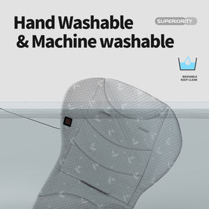 Cojín de asiento de <span class=keywords><strong>coche</strong></span> de calentamiento rápido para bebés lavable Anjuny, almohadilla de asiento de cochecito de bebé con calefacción cálida y cómoda - Product Image 6