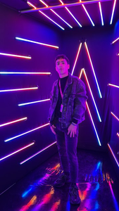 Nuovo Design personalizzato sfondo moda stand fiera 360 foto cabina di recinzione sfondo parete con luci a led foto Booth tessuto - Product Image 6