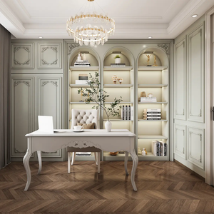 Pannello in <span class=keywords><strong>Legno</strong></span> Stile Europeo con Design Artistico in Rilievo e Finitura Laccata per <span class=keywords><strong>Pareti</strong></span> Decorative in Studio - Product Image 6