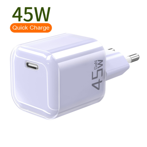 45W GAN ที่ชาร์จ USB PD 3.0 PPS, อะแดปเตอร์ชาร์จเร็วสุดติดผนังอะแดปเตอร์สำหรับ iPhone 15 PRO MAX Samsung S24อัลตร้า MacBook Air แล็ปท็อป - Product Image 4