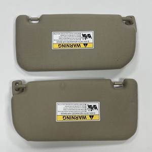 แผงบังแดด Kia รุ่น 85202-1F090EZ สีเบจ ด้านซ้าย พร้อมกระจกมองหลัง สำหรับ Sportage ปี 2005-2010 แบบติดหลังคา วัสดุ PVC - Product Image 3