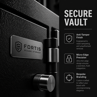 Réfrigérateur de maturation à sec professionnel haut de gamme Exalted Inimitable 3D en alliage de zinc pour vins, avec marquage Sommelier-Elite-Plates