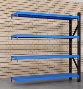 Custom Single-Sided Metal Steel <strong>Storage</strong> Rack Durable Low-Priced <strong>Middle</strong> <strong>Duty</strong> <strong>Shelf</strong> <strong>for</strong> Multi-Scene Use <strong>for</strong> Supermarkets - Product Image 3