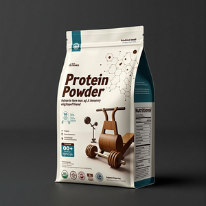 Custom Mylar Stand up Pouch for <strong>Dog</strong> &amp; Pet Food Waterproof Zip Lock Matte Laminated Plastic Bags for Canned Food - Product Image 4