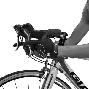 Guanti da Ciclismo ROCKBROS <span class=keywords><strong>MTB</strong></span> Guanti Neri per Moto e Bicicletta Antivento Caldi Termici Invernali a Dita Intere RB-S107-1 CN;GUA - Product Image 4