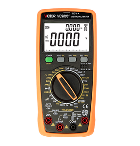 Đồng Hồ Vạn Năng Kỹ Thuật Số VC9808 + VICTOR, Phạm Vi 10MHz Với Máy Kiểm Tra LCR, Bộ Chuyển Đổi A/D Tích Hợp Kép DCV DCA ACA, Kiểm Tra Điện Trở - Product Image 1