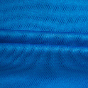 Thiết Kế Mới <span class=keywords><strong>B</strong></span>án Buôn Wicking Khô Phù Hợp Với Thấp Căng 100% <span class=keywords><strong>Polyester</strong></span> Hai Nhỏ Dot Bird Eye Lưới Vải Cho Thăng Hoa - Product Image 2