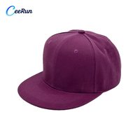 Gorras de Béisbol Hip Hop Personalizadas al por Mayor, de Alta Calidad, 100% Poliéster, 6 Paneles, Visera Plana, Ajustables, con Bordado 3D