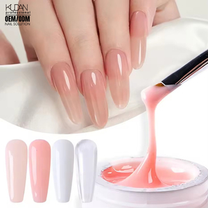 150กรัมต่อเล็บเจลยูวีติดทนนานไม่เจ็บ Hema และ TPU ฟรีโคมไฟ LED ไม่มีความร้อนเจลแข็ง - Product Image 1