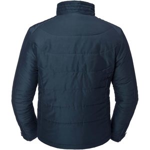 Chaqueta Cruzada de la Marina Francesa Personalizada para Hombre, Prenda Exterior de Tejido Softshell para Deportes al Aire Libre, Resistente al Viento, de Poliéster, Tallas XL y XXL, para Otoño y Fitness - Product Image 3