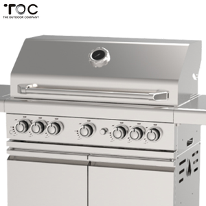 Europe Cuisine américaine d'extérieur Cuisine Camping Acier inoxydable 6 brûleurs <span class=keywords><strong>Barbecue</strong></span> <span class=keywords><strong>Barbecue</strong></span> <span class=keywords><strong>Barbecue</strong></span> à <span class=keywords><strong>gaz</strong></span> - Product Image 2