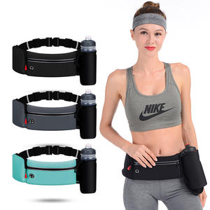 Manufacturer Outdoor Large Water Bottle Waist Bag Jogging Bags Waterproof Sports Mobile Phone Waist Bag for Fitness Running Belt - Product Image 4