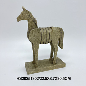 Sculpture d'animal abstrait personnalisé Statue en résine de cheval éléphant <span class=keywords><strong>girafe</strong></span> Objets décoratifs d'art moderne pour la décoration intérieure minimaliste - Product Image 5