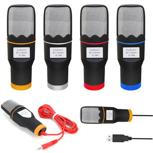 Microphone karaoké à condensateur, 3.5mm, USB, pour studio, 1 pièce, bon marché, vente en gros - Product Image 2