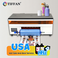 Fabrieksdirect A3 UV DTF multifunctionele digitale printer voor stickerlabels op metaal, acryl, hout, glas, 30cm UV-printer