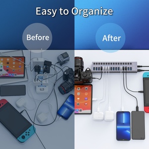 Acasis 2024 Hot Bán 12V/7.5A Power Adapter <span class=keywords><strong>USB</strong></span> <span class=keywords><strong>Hub</strong></span> <span class=keywords><strong>16</strong></span> cổng 3.0 <span class=keywords><strong>USB</strong></span> <span class=keywords><strong>Hub</strong></span> cho máy tính bảng và máy tính xách tay - Product Image 6