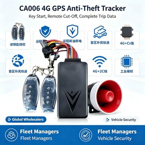 Traceur GPS Mini CA006 <span class=keywords><strong>4G</strong></span> LTE avec Personnalisation Complète en Usine, Moniteur Vocal pour Tableau de Bord et Coupure de Carburant à Distance via PC - Product Image 1