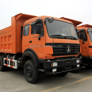 Camion à benne basculante léger à cabine unique Faw 6x4 d'occasion en usine LHD Euro 4 Beiben Make Fast Gear Box Diesel Carénage Camions à benne basculante à vendre - Product Image 2