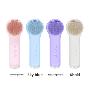 IPX6 Electric Silicone Facial Cleansing <b>Brush</b> Waterproof Sonic Face Wash Device for Deep Cleansing - Product Image 3