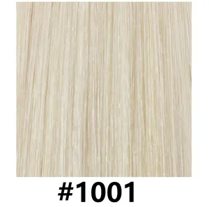 Fangcun 100% Remy Full Russian Cuticle Human Hair Extensions I V U Tip Pre Bond Flat Tip In Hair Extensions