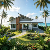 Villa préfabriquée modulaire, maison résidentielle préfabriquée moderne, structure en acier, maison de vacances respirante, hôtel tropical en bord de mer