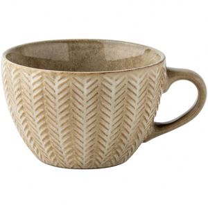 Creative Wheat Ear Relief Ceramic Mug with Handle Personalized Trendy Retro Oatmeal Coffee Household Water <b>Cup</b> - Product Image 5