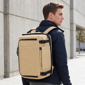 U.S Warehouse Multifunctional Expandable Large Capacity Khaki Travel Backpack Lightweight Waterproof Outdoor Backpack Men Women - Product Image 2