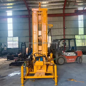 Giàn khoan quay chạy dầu diesel phổ biến ở Châu Phi, có hộp số và động cơ, độ sâu tối đa 300m, dùng cho khai thác mỏ & khoan giếng nước - Product Image 2