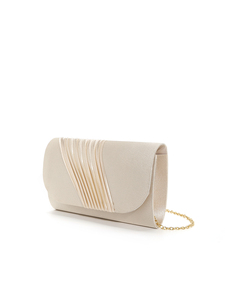 Bolso de Noche Elegante de Satén Plisado Cuadrado de Lujo Bell para Mujer, Estilo Sobre, para Banquete, de Diseñador, Famoso 5A - Product Image 4