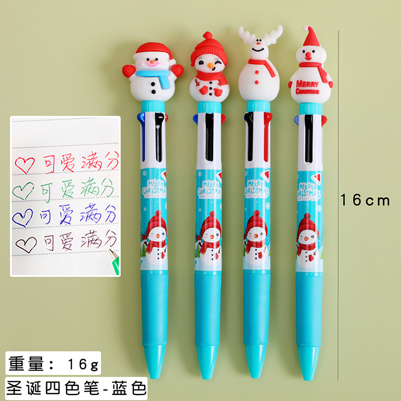 Bullet type 0.5 - christmas blue pen holder [single price]