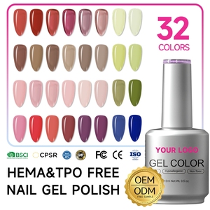 Suministro al por Mayor de Gel para Uñas de 15ml, Libre de HEMA y TPO, 42 Colores, Fuerte Adhesión, Larga Duración, Producción en Grandes Cantidades, Compatible con OEM - Product Image 1