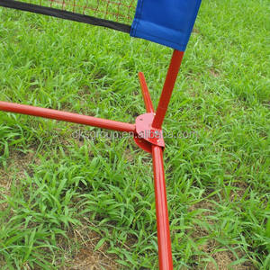 Support de filet de badminton portable réglable en hauteur pour sports d'équipe, 17' x 5', ensemble de badminton avec filet pour intérieur et extérieur - Product Image 4