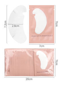 최고의 젤 언더 아이 패드 속눈썹 아이 패치 하이드로겔 붓기 방지 개별 속눈썹 연장 아이 패치 - Product Image 6