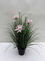 Plante artificielle en pot de 58 cm avec LED, Faux Bonsaï Lycoris Radiata Manjusaka, pour décoration de mariage, Noël et maison