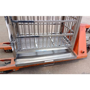 Meja perawatan hewan peliharaan ET-32 osilat dengan kandang klinik hewan dan Diagnosis hewan baja tahan karat - Product Image 3