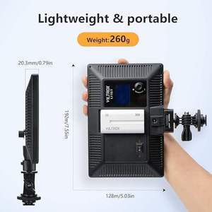 Lámpara de Relleno <span class=keywords><strong>Mini</strong></span> Good Lamp, Regulable, 12W, SL 116, Luz Suave Bicolor Ajustable y Alto CRI 96, Luz para Fotografía SL116 - Product Image 6