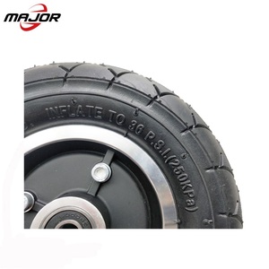 Haute Qualité 8 10 Pouces Moyeu Scooter <span class=keywords><strong>de</strong></span> Planche À Roulettes Gonflable <span class=keywords><strong>Pneumatique</strong></span> En Caoutchouc <span class=keywords><strong>Moto</strong></span> <span class=keywords><strong>Roue</strong></span> <span class=keywords><strong>de</strong></span> Chariot - Product Image 4