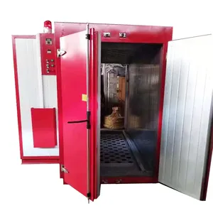 Electrostatic powder coating small curing oven