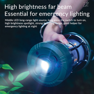 Cắm Trại Đèn Lồng Sinh Nhật Lễ Hội Đảng Dòng Chuỗi Trang Trí Ánh Sáng 4000MAh Pin Ngân Hàng Điện Bầu Không Khí Ngoài Trời Lều Đèn - Product Image 4