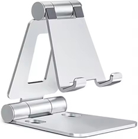 Nouvel arrivage : Support universel portable et réglable en alliage d'aluminium pour tablette et téléphone, idéal pour iPad et PC, support paresseux de bureau