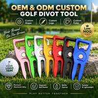 Ouvre-bouteille magnétique en aluminium de qualité supérieure avec marqueur de balle, multicolore, logo personnalisé, accessoires de golf directement de l'usine, outil de réparation de divots de golf