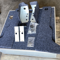 Boîte à outils de service 4x4 pour SUV, double tiroirs grands, coulissante, organisateur arrière supérieur gauche, pour Prado LC76/LC95/LC120/LC150/LC300, en métal