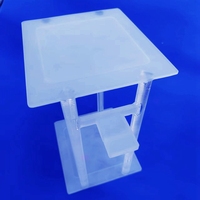 Accessoires de pont en quartz personnalisables de haute qualité, résistants à l'usure acide, pour plaquettes de silicium photovoltaïque verticales en quartz