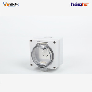 Jiayang เต้ารับติดผนังกันน้ำ10A IP66 250V 5ช่องทนทานต่อการงัดแงะใช้งานกลางแจ้ง - Product Image 5