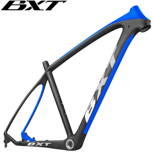 Cadre de VTT en carbone BXT, prix usine, 29 pouces, cadre rigide pour VTT, compatible freins à disque, câblage interne, original - Product Image 3