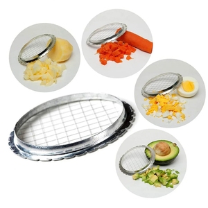 Cortador de Verduras y Frutas Manual de Acero Inoxidable de 8.5cm, Fácil de Limpiar, Utensilio de Cocina - Product Image 4