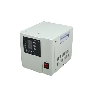 China Fábrica Microordenador Monofásico 10KVA Servo Control AC voltaje 220V regulador de voltaje automático