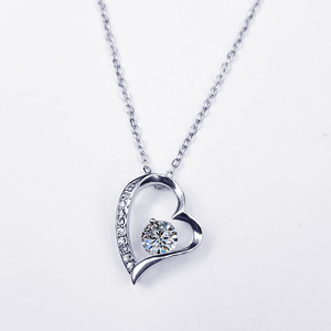 Joyería a <span class=keywords><strong>mi</strong></span> <span class=keywords><strong>amor</strong></span> o plata para siempre <span class=keywords><strong>amor</strong></span> colgante collar regalo para esposa su romántico Navidad cumpleaños regalo de San Valentín - Product Image 5